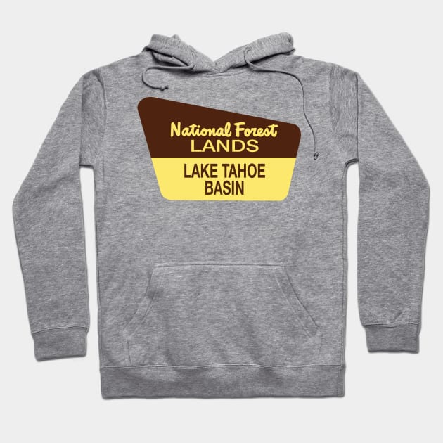 Lake Tahoe Basin National Forest Lands Hoodie by nylebuss